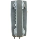 Cortelco Slate Wall Phone with Volume Control & Ringer