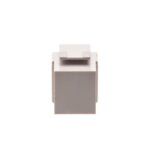 ICC Gray Blank Modular Connector Insert 10 Pack - Image 2
