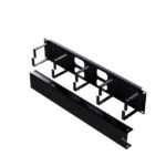 ICC 2U Metal Ring Panel Cable Management with Cover