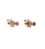 ICC IC107PMGIV Gold Plated Speaker Binding Post Module - Image 2
