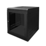 Wavenet Tempered Plexiglass 12U Wall Mount Network Cabinet