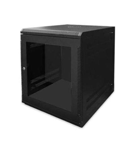 Wavenet Tempered Plexiglass 12U Wall Mount Network Cabinet