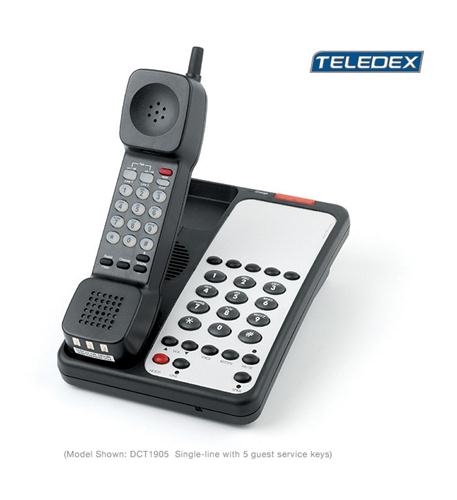 Teledex Opal DCT1905 Black Cetis DECT Wireless Speakerphone for Hands-Free Calls - Image 1