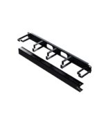 ICC 1 RMS Metal Cable Management Ring Panel Rack Mount