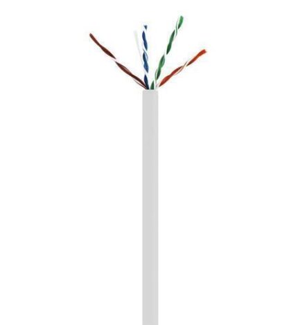 Wavenet CAT6 UTP Plenum Cable 23 AWG White CMP