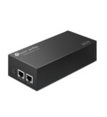 TP Link 90W PoE++ Injector Adapter with 10G Data Ports - Image 2