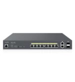 EnGenius 8-Port 1U Rack-Mount PoE+ Gigabit Switch