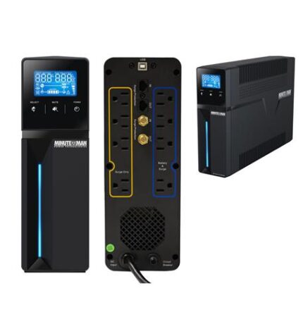 Minuteman ENTRUST LG 550VA UPS with AVR - 330W Power