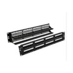 Wavenet 48-Port CAT6 Patch Panel 1U Rack Mount