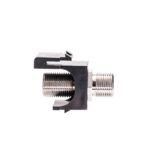 ICC IC107B9FBK 3 GHz Nickel Plated F-Type Module for Video - Image 2