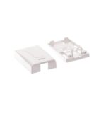 ICC Elite 1-Port White Surface Mount Box for Data & Voice - Image 3