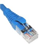 ICC ICPCSG15BL 15ft Blue Cat6A FTP Patch Cord for Networking