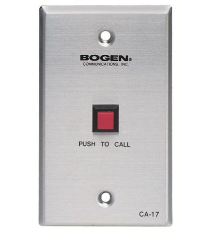 Bogen CA17 Heavy-Duty Flush Mount Emergency Call Switch