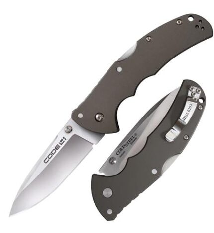 Cold Steel S35VN Steel Spear Point Knife with Aluminum Handle