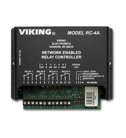 Viking VK-RC-4A Network 4-Relay Controller with Timer