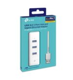 TP Link USB 3.0 Hub with Gigabit Ethernet Adapter for Laptops - Image 3