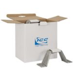 ICC MSDRM03 3 Inch Metal D-Ring Cable Management Pack - Image 3