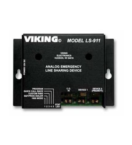 Viking Electronics Analog emergency line sharing device for VoIP