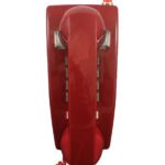 Cortelco Wall Phone with Message Light - Red, ETL Approved