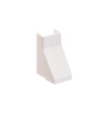 ICC White 1 1/4 Inch Ceiling Entry and Clip for Cable Raceway - Image 2