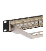 ICC Shielded Cat6A 24-Port Patch Panel with Cable Management - Image 3