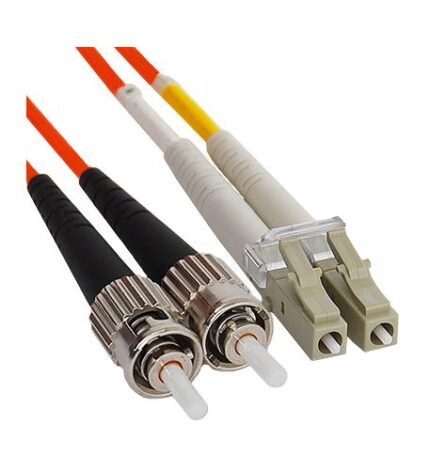 ICC ICFOJ3M301 1 Meter Duplex LC to ST Multimode Fiber Cable
