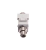 ICC IC107RQKWH Quad Shield RCA Crimp Module for RG6 Cable - Image 3