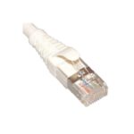 ICC 3FT White Cat6A FTP Patch Cord High-Speed Cable