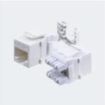 Wavenet CAT5E Jack HD White RJ45 110-Type Narrow Body