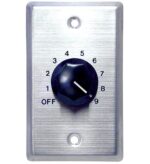 SPECO 50W Wall-Mount Speaker Attenuator for Audio Control