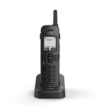 Snom SIP DECT Rugged 4-Line Wireless Handset - HD Voice