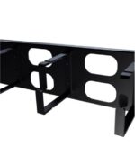 ICC 2U Metal Ring Panel Cable Management with Cover - Image 3