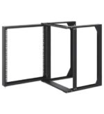 Intellinet ITL-716192 12U Open Frame Wall Rack with Swing Door - Image 6
