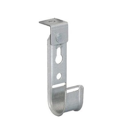 ICC 3/4in 90° J-Hook, Galvanized Steel, 25 Pack
