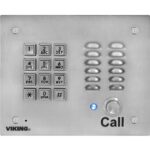 Viking Electronics IP Vandal Resistant Stainless Steel VoIP Phone