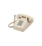 Cortelco Ash Desk Phone with Message Light & Volume Control