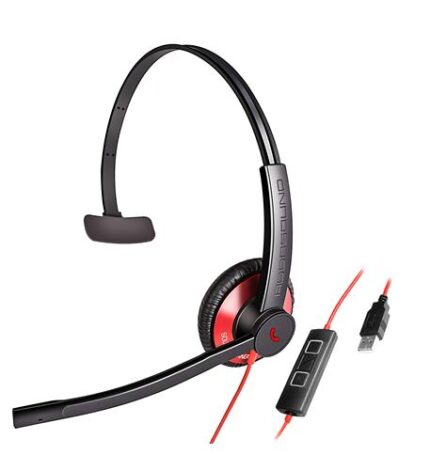 ADDASOUND RD Dual-Mic Noise Canceling Headset for Calls