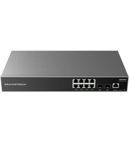 Grandstream GS-GWN7801 8-Port Layer 2 Managed Switch with 2 SFP