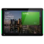 Yealink 10-Inch Android 13 Room Scheduling Panel displaying calendar interface