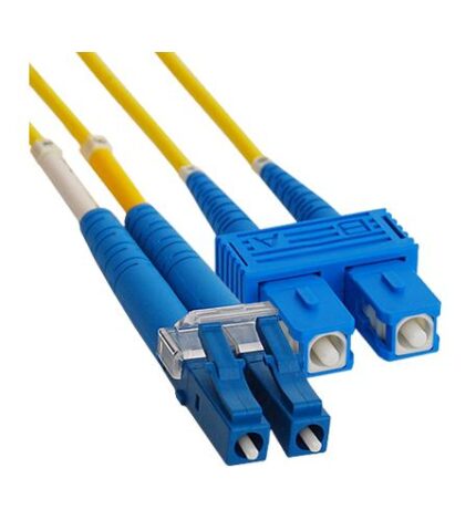 ICC OFNR Riser Single Mode LC-SC Fiber Patch Cable 5M