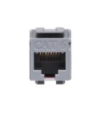 ICC Gray Cat 6 Keystone Jack HD Module - High-Speed - Image 3