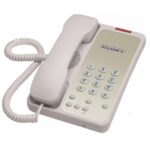 Teledex Opal 1003 Ash Single-Line Phone with Guest Buttons