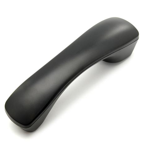Replacement Handset with Cord Black NEC SL1100/SL2100 Replacement Black Handset with Cord - Image 1