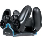 DreamGear Dual Charge Dock for PS4 Controllers with LED