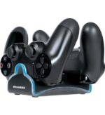 DreamGear Dual Charge Dock for PS4 Controllers with LED