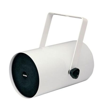 VALCOM 1W 1-Way Weather-Resistant Track Speaker White