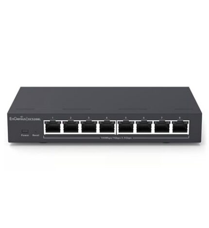 EnGenius ECS208L 8-Port Multi-Gigabit Switch 40Gbps