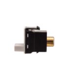 ICC Gold-Plated RCA IDC Audio Video Jack for Keystone Panels - Image 2