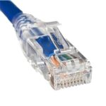 ICC Cat6 Slim Clear Patch Cord 7ft 10 Pack - Gold Plated