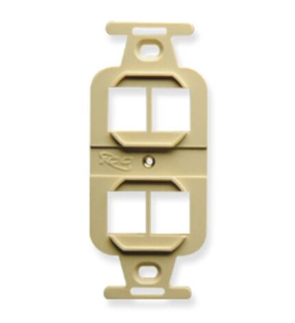 ICC High Density 4-Port Data Outlet Insert for Commercial Us